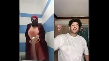 Busty Egyptian Babe Spreads Her Juicy Ass In The Shower