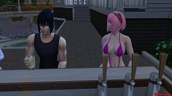 Sasuke Y Sakura: Follada Salvaje En Público – Naruto Hentai