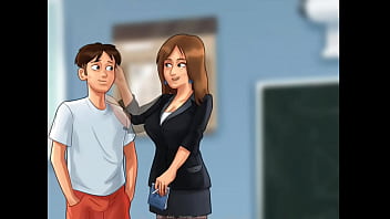 Desnudando A La Maestra De Francés: Un Capítulo Ardiente De Verano