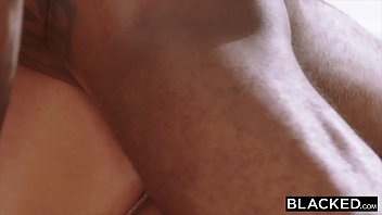 Her Focus Shattered By The Massive Black Cock Inches From Her Face