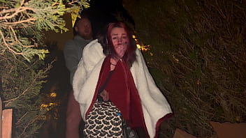 Glowing Pussy On Display: Stranger’s Seed Spilled In Public