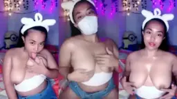 Alana’s Papaya Tits Bouncing Wild