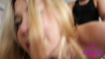 Naughty Blonde Stepsister Becky Summer Gives Me A Hand… And More
