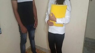 Boss Fucks His Subordinate In The Office Restroom