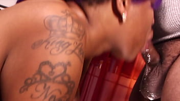 Thick Hood Honey Devours A Tiny Cock