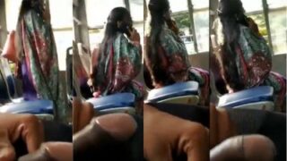 Exhibitionist Flashes His Cock At An Unsuspecting Woman On A Crowded City Bus