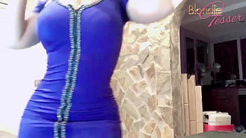 Sultry Cosplay Cop In Cuffs And Cuffs: Blondie Fesser’s Lewd Lockup