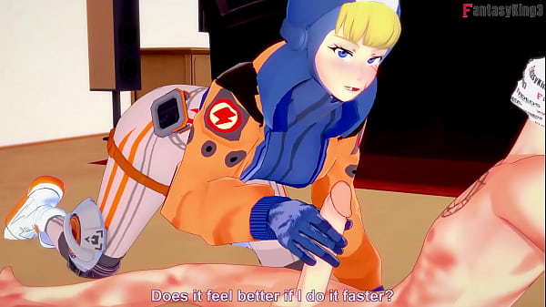 Electrified Pleasure: A Shocking Blowjob Fantasy With Wattson From Apex Legends