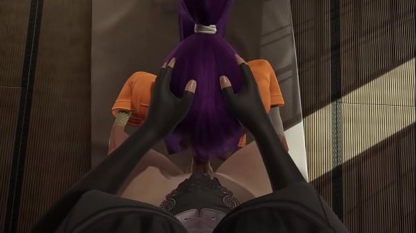 Soifon’s Throbbing Cock Stretching Yoruichi’s Tight Pussy