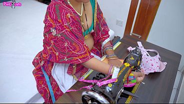 Busty Indian Daughter-in-law Gets Her Hairy Cunt Stretched And Pounded By Her Father-in-law While He Takes Her Measurements.