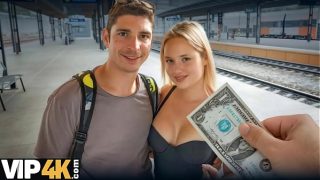Spoiled Princess Gets Her Tight Holes Wrecked By A Stranger In The Filthy Bathroom Stall