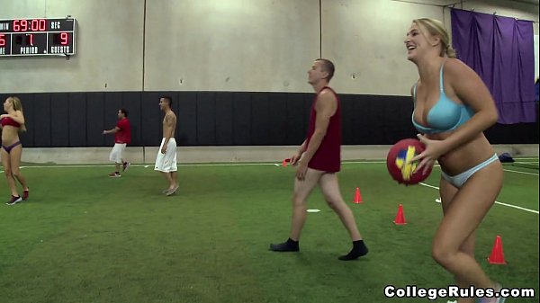 Strip And Score: A Risky Game Of Dodgeball