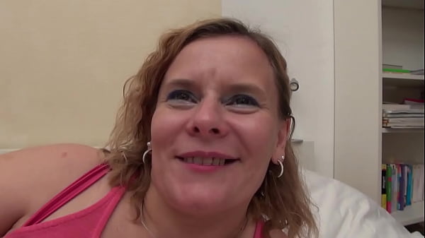 Plump Blonde Milf Takes Two Cocks In A Filthy Threesome