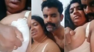 A Sweaty Stud Gropes And Manhandles The Massive Tits Of A Busty Telugu Milf