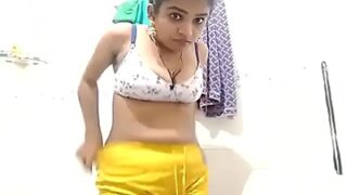 Bathroom Desi Bhabhi’s Steamy Self-recorded Fuck Session