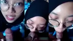 Hijab Mengulum Kontol Dengan Kenikmatan Luar Biasa