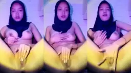 Pemilik Jilbab Biru Yang Menggoda Dan Bikin Geger