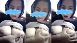 Remasan Payudara Besar Di Balik Hijab Yang Menggoda