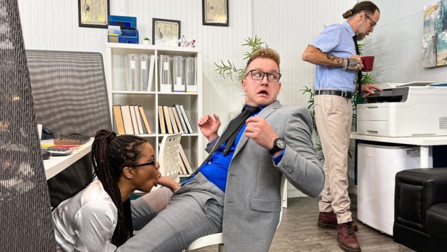 Staying Overtime For The Boss’s Thick Reward