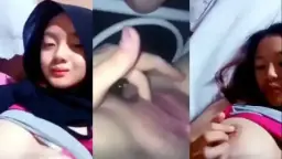 Tiktok Jilbab Abg Cantik Mengocok Memek