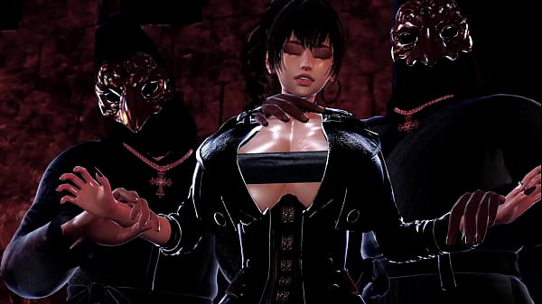 A Naughty Sorceress Ravished By A Coven Of Cocks