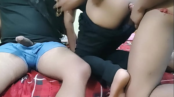 भाभी ने अपने जीजा और उसके दोस्त के साथ मिलकर मुंबई में रंगीन मौज मस्ती की।