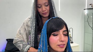 Aaliyah Yasin And Jade Presley’s Unforgettable Threesome: Two Busty Arab Beauties With Tight Pussies