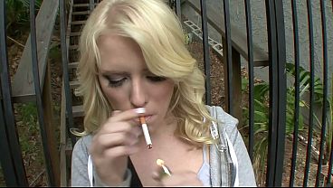 Slim Blonde Slut Chokes On A Brutal, Face-fucking Throatpie.