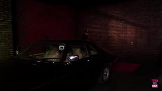 Handcuffed And Taken In The Shadows, The Busty Blonde Cop Gave The Perp A Hardcore Alleyway Pounding.