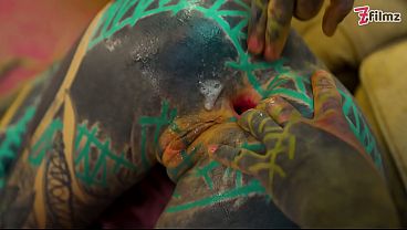 Dreadlocked Goddess Grinds Her Juicy Throne