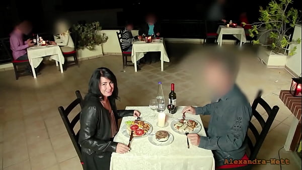 I Yanked His Massive, Throbbing Cock Out Right There In The Crowded Dining Room…