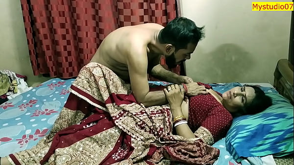 Indian Milf Bhabhi Gets Filthy And Wild With Her Husband’s Best Friend, Moaning Loudly In Hindi!
