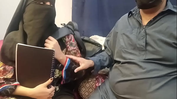 Desi Student In Hijab Gets Ravaged By Her Private Tutor