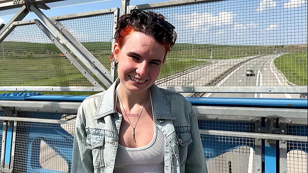Exposed And Unashamed: Fucking On A Footbridge Over The Public Street