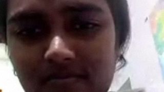 Busty Hyderabad Beauty Bares Her Tits For Her Boyfriend’s Pleasure