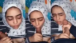 Mengecrot Di Wajah Cewek Arab Berjilbab