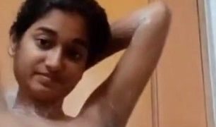 Naked Indian Teenager Masturbating In Shower