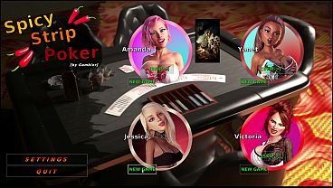 Sizzling Blonde Jessica’s Wild Strip Poker Showdown
