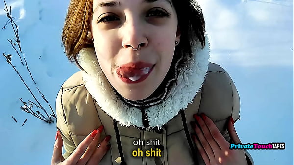 Step-sibling’s Wild Russian Affair In The Open Air