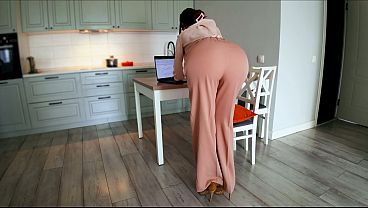 Caught In The Act: Stepmom’s Seductive Encounter With Her Aroused Step Son