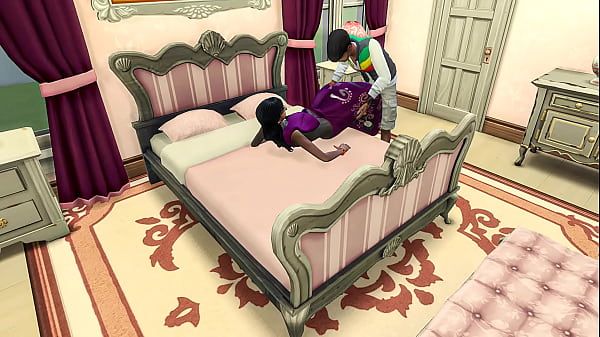 Secret Desires Unleashed: Stepmother’s Forbidden Encounter With Step-son In The Bedroom