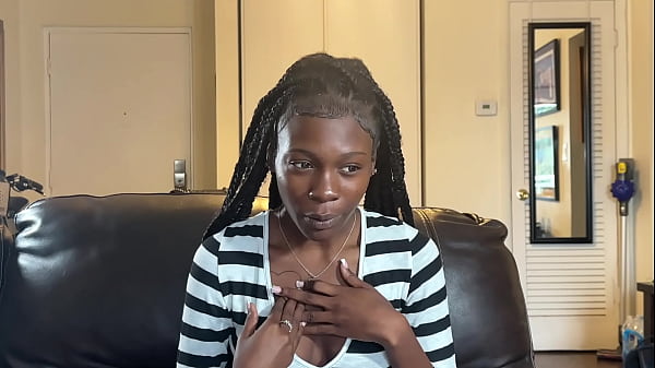 Ebony’s Debut: A Dark Beauty’s First Time With A White Cock