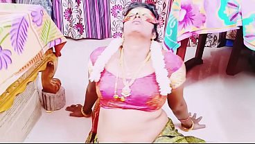 Desi Housewife’s Secret Temple Tryst With Holy Man, Whispering Lustful Telugu Desires.