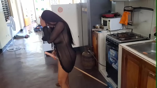 Exclusive: Top Mexican Star Caught Pleasuring Herself With A Kitchen Broom