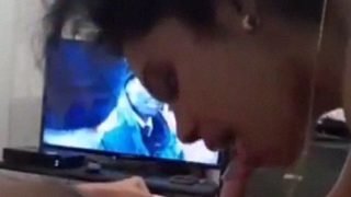 Indian Step Mom Gives Her Step Son A Deep, Wet Blowjob