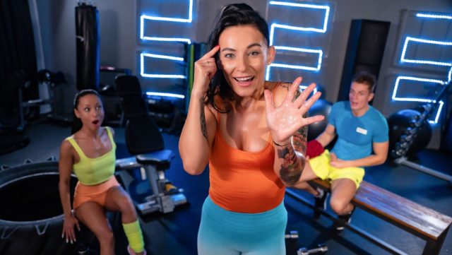 Sexyhub – Sweaty, Thick Cock Gym Threesome With Horny Babes