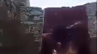 Watch A Bangladeshi Village Girl Strip Down For A Steamy Bath In The Open