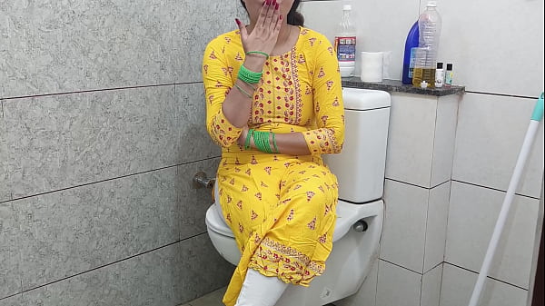 Indian Hot Step Mom Fucks Her Step Son Hard And Dirty In The Washroom With Hindi Audio Moans