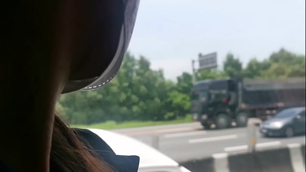 Filipina Pleasure On A Crowded Commuter Ride