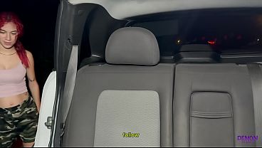 Descarada Jovencita Es Follada A Plena Luz En El Auto